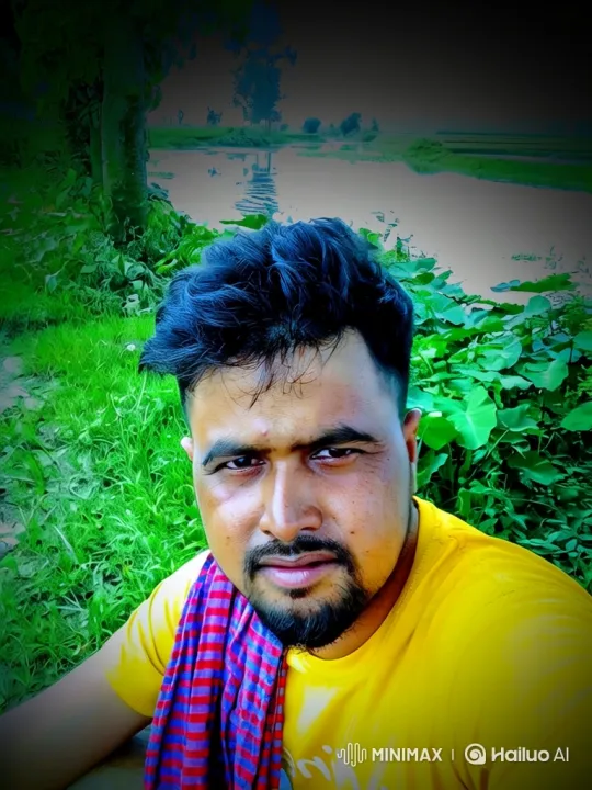 Man Plays Bamboo Flute in Serene Landscape – AI Generated Video | Hailuo AI