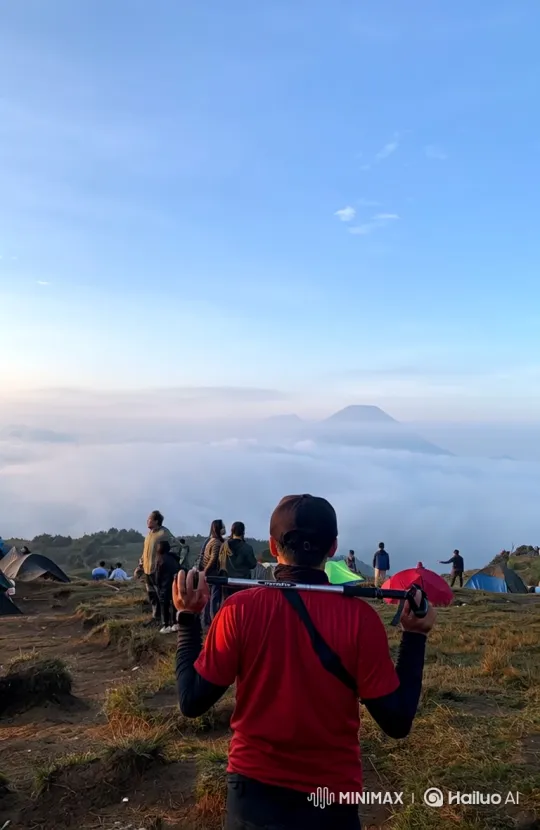 Dawn Kung Fu Duel on a Mountain Top – AI Generated Video | Hailuo AI