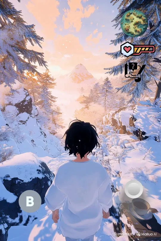 Agent Battles Frost Dragon on Snowy Peak - Beta Video – AI Generated Video | Hailuo AI
