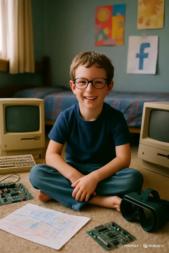 Mark Zuckerberg: Facebook's Founder and CEO – AI Generated Video | Hailuo AI