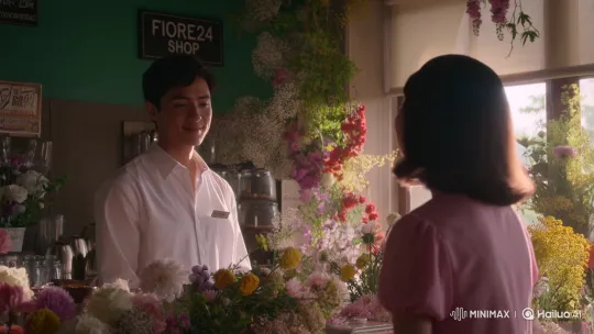 Romantic Encounter at Vintage Cafe FIORE24 SHOP – AI Generated Video | Hailuo AI
