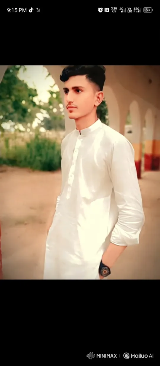 Young Man Transforms Gaze from Pensive to Warm Smile – AI Generated Video | Hailuo AI