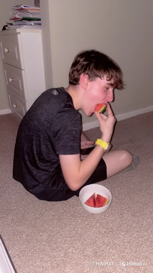 Young Man Grows Fairy Wings, Eats Mango, and Flies Away – AI Generated Video | Hailuo AI