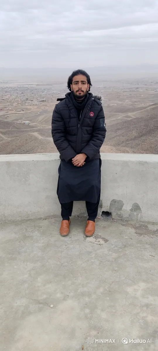 Young Man in Black Drives Luxury Lamborghini in Desert Valley – AI Generated Video | Hailuo AI
