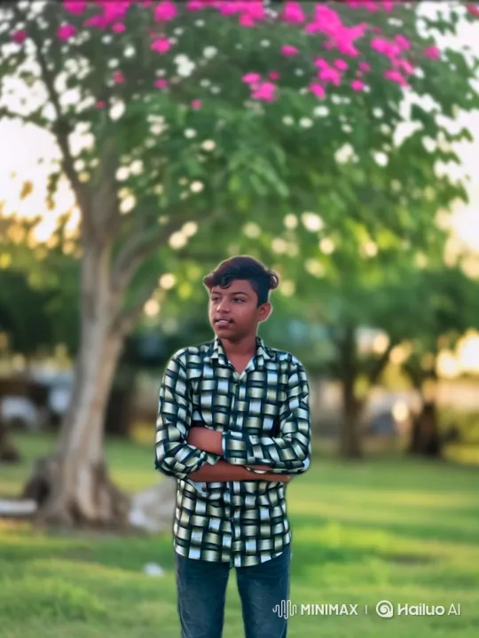 Young Man in Park Observes Parked Sedan – AI Generated Video | Hailuo AI