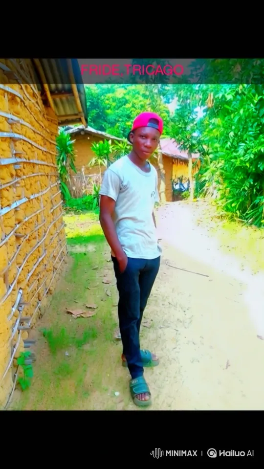 Young Man in Rural Village Reflects Calm Confidence – AI Generated Video | Hailuo AI