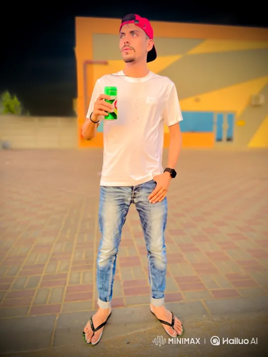 Young Man in Futuristic Cityscape Transformation – AI Generated Video | Hailuo AI