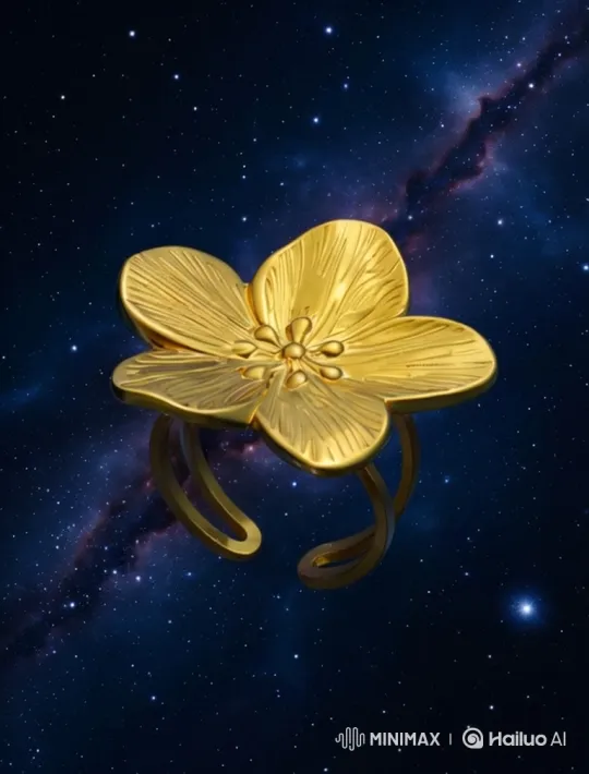 The Plumeria Ring: Jewelry Inspired by the Cosmos – AI Generated Video | Hailuo AI