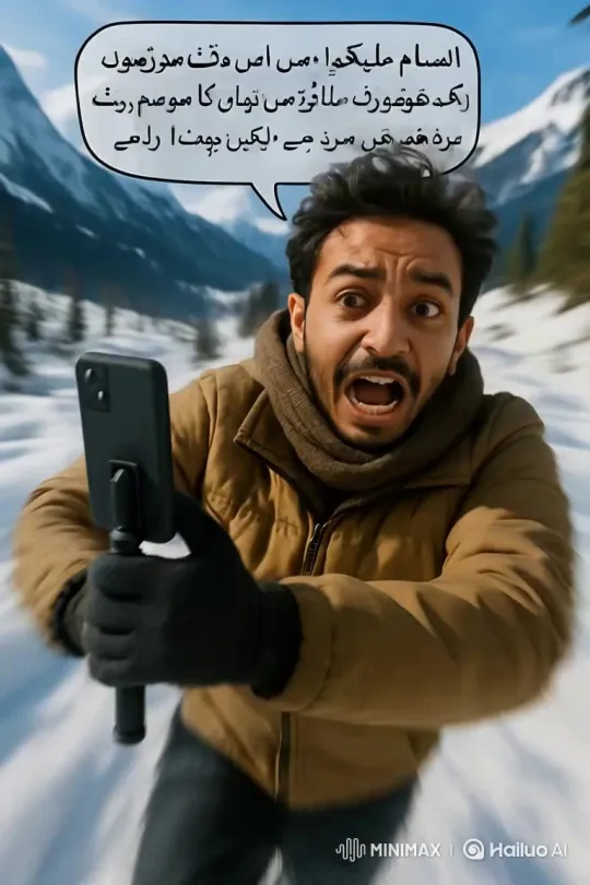 Winter Visit to a Beautiful Snowy Place – AI Generated Video | Hailuo AI