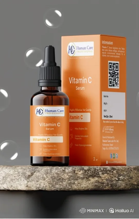 Vitamin C Antioxidant Brightening Serum Product Showcase – AI Generated Video | Hailuo AI