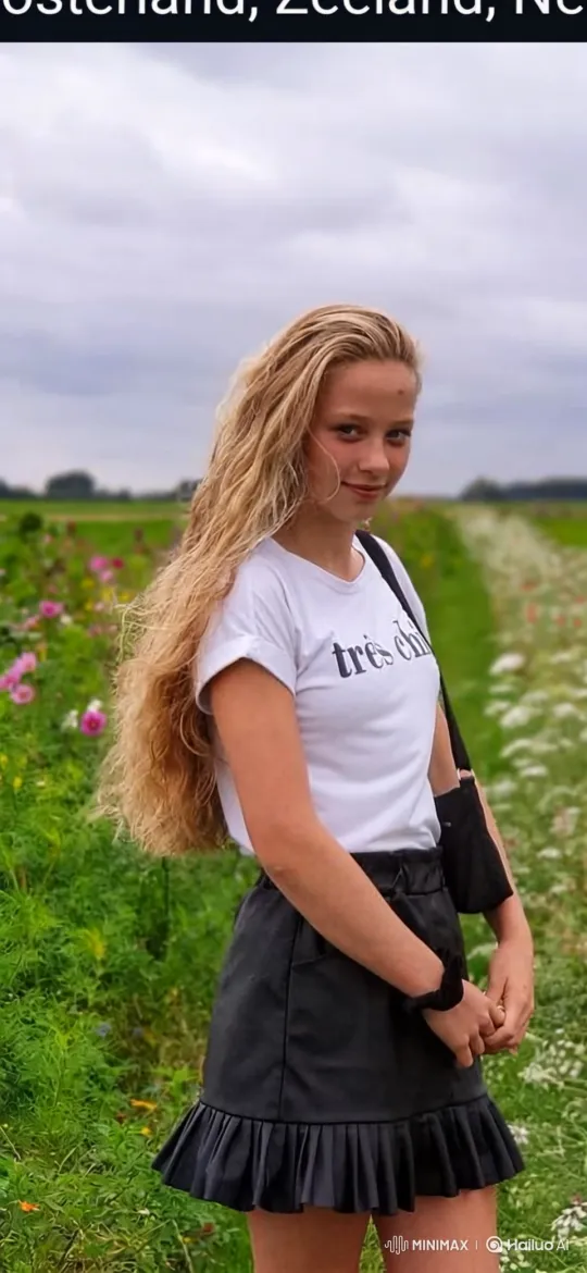 Young Girl Enjoys High-Speed Boat Ride, Hair Flowing – AI Generated Video | Hailuo AI