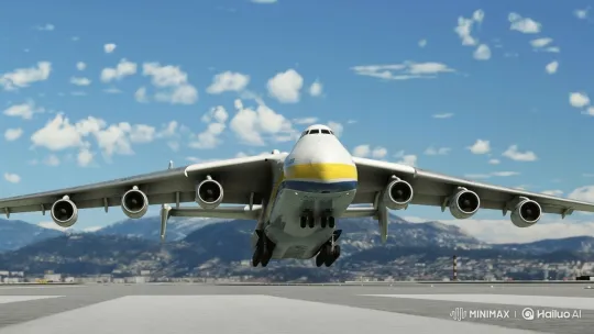 An-225 Cargo Plane Crashes After Takeoff – AI Generated Video | Hailuo AI