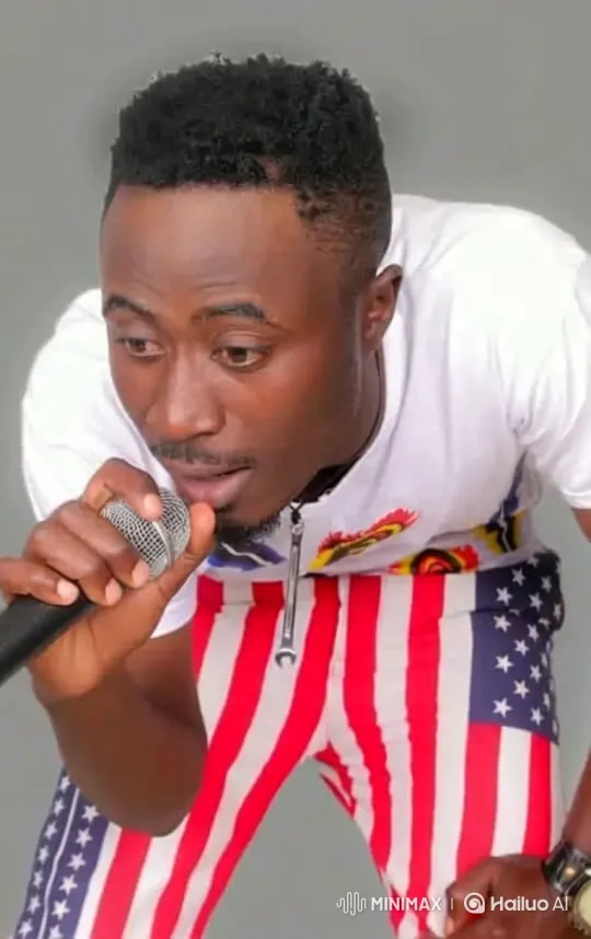 Young Black Rapper Performing with Passion – AI Generated Video | Hailuo AI