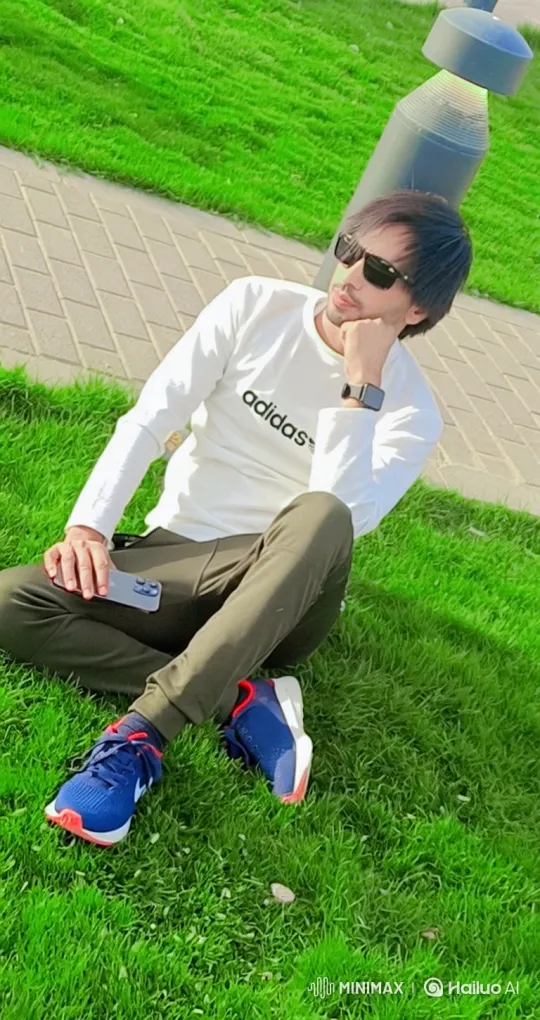 Young Man Prepares to Enter Sports Car on Lawn – AI Generated Video | Hailuo AI