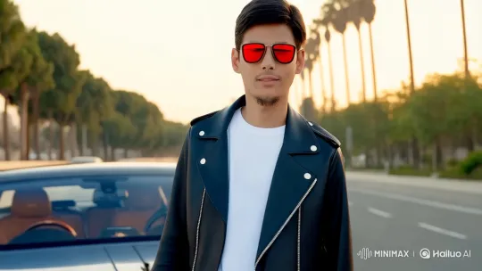 Young Man Showcases Luxurious Rolls-Royce in Modern Style – AI Generated Video | Hailuo AI
