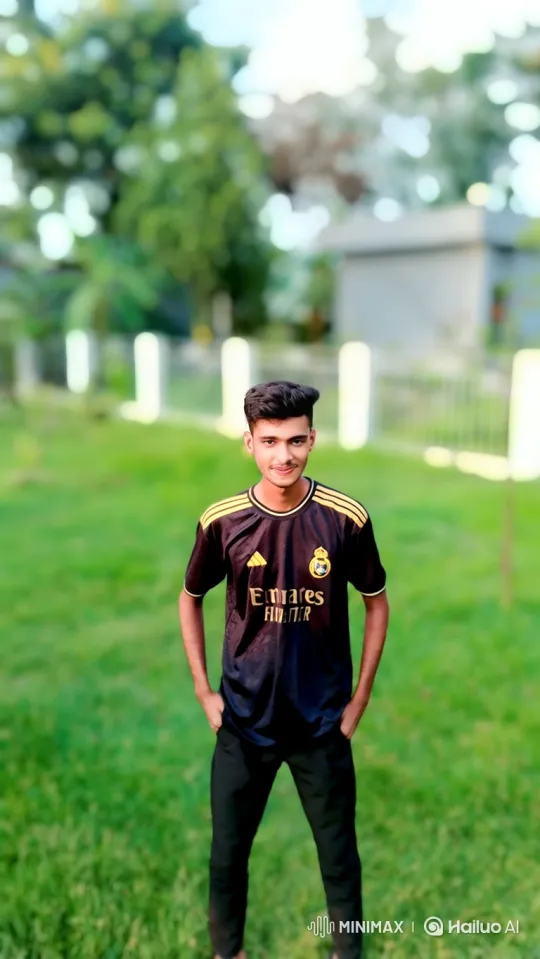 Young Man in Park Amidst Creeping Mist and Mysterious Figures – AI Generated Video | Hailuo AI