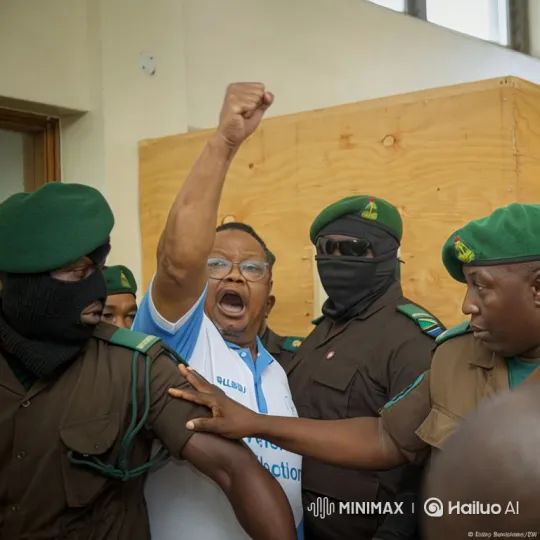 Tanzanian Opposition Leader Receives National Seal in Prison – AI Generated Video | Hailuo AI