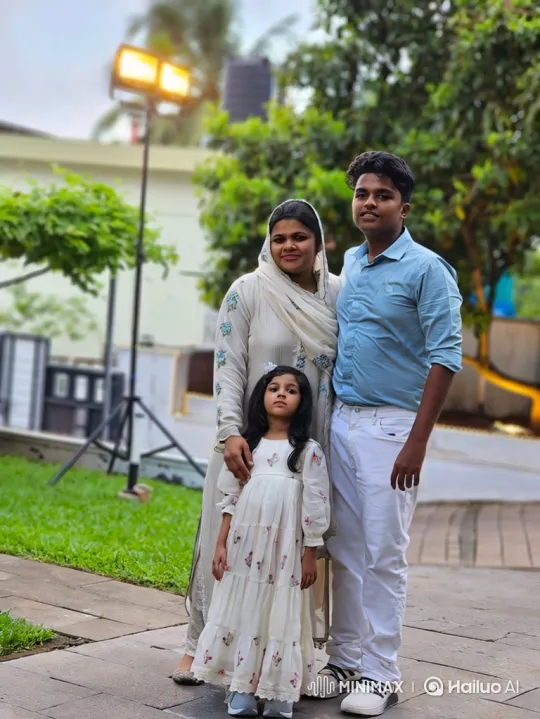 Family Enjoying a Joyful Dance in a Garden Setting – AI Generated Video | Hailuo AI