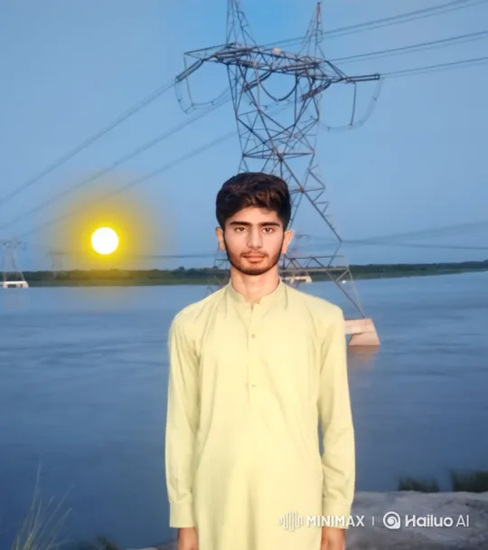 Tranquil Outdoor Scene with Young Man and Reflective Waters – AI Generated Video | Hailuo AI