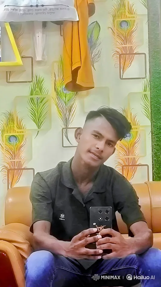 Young Man Preparing for a Stylish Selfie – AI Generated Video | Hailuo AI