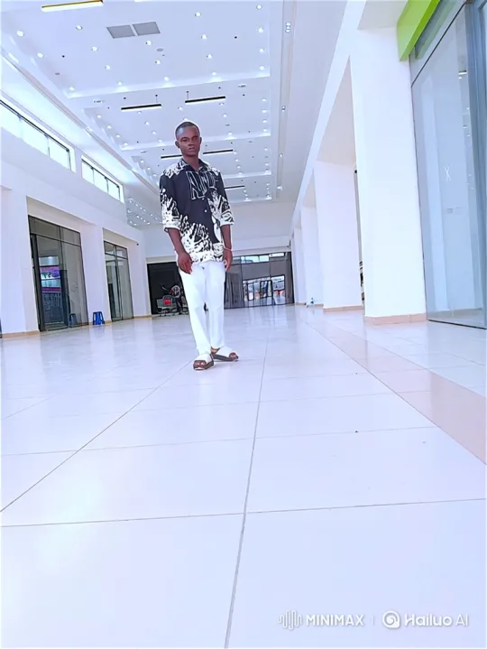 Young Man Enters Futuristic Cyber Truck in Modern Hall – AI Generated Video | Hailuo AI