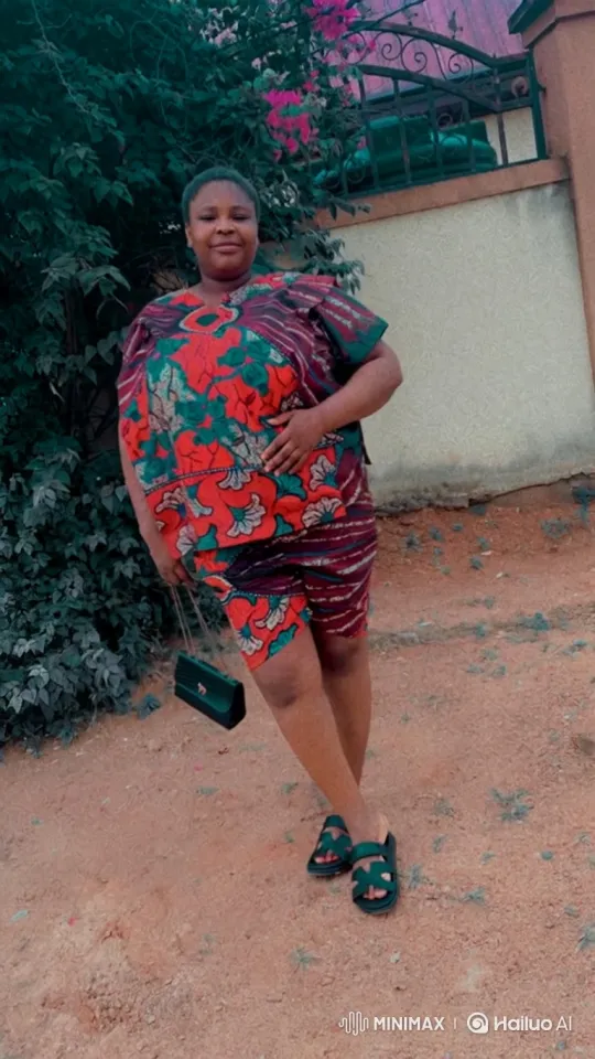 Woman Poses in Colorful Outfit, Truck Passes By – AI Generated Video | Hailuo AI