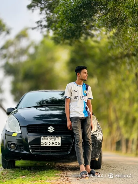 Young Man Gets Into Porsche and Drives Off – AI Generated Video | Hailuo AI