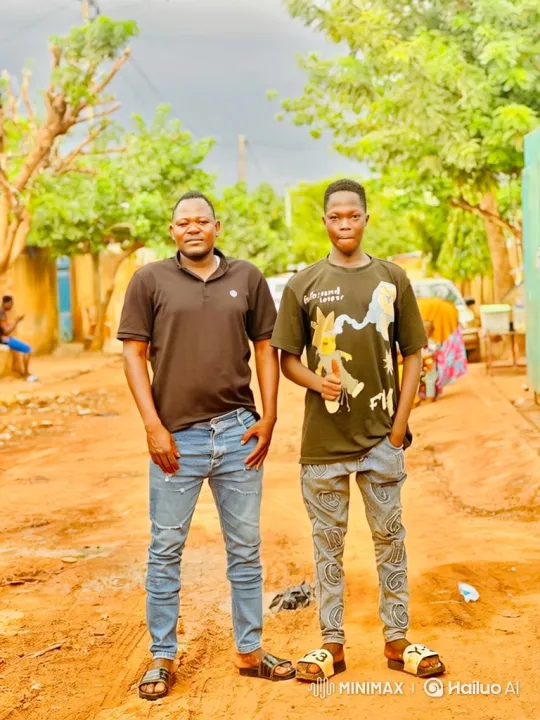 Two Men Stand and Watch a Car Drive By – AI Generated Video | Hailuo AI