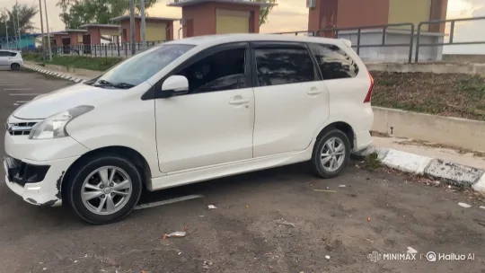 White Minivan Transforms with Smooth Air Suspension Lowering – AI Generated Video | Hailuo AI