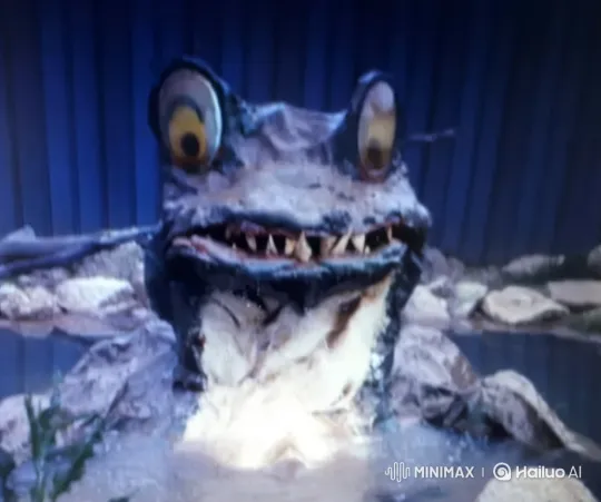 Frog Mayor Coughs Up Town Key in Mysterious Pool – AI Generated Video | Hailuo AI