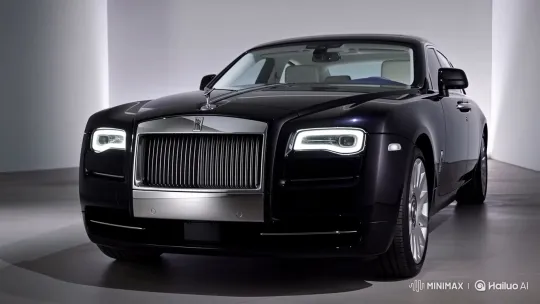 Rolls-Royce Showcase in Modern Luxury Setting – AI Generated Video | Hailuo AI