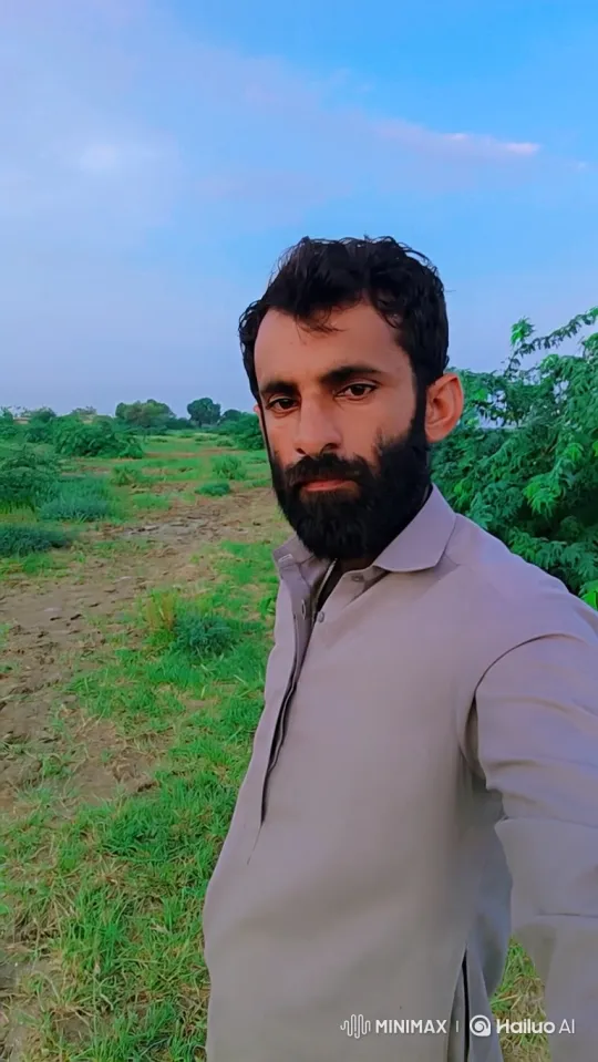 Man in Field Approaches Car on Dirt Path – AI Generated Video | Hailuo AI