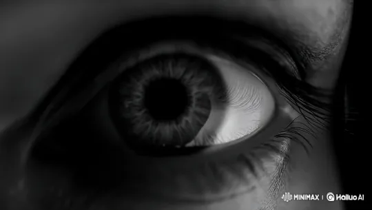 Eye Iris Transition to City Life Exploration – AI Generated Video | Hailuo AI