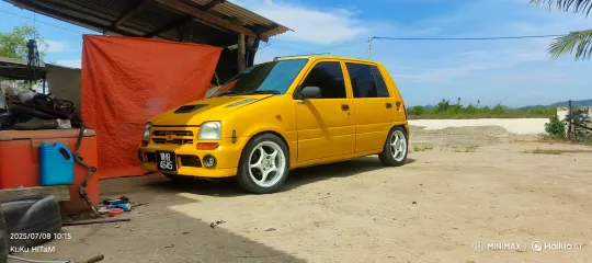 Custom Compact Car's Aggressive Lowering Transformation – AI Generated Video | Hailuo AI