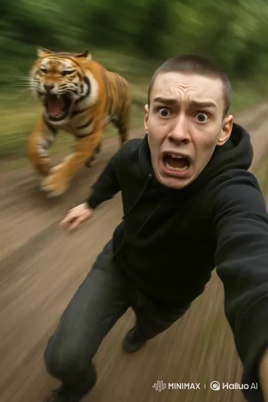 Tiger: Majestic Predator of the Wild – AI Generated Video | Hailuo AI