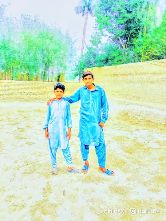 Two Men in a Serene, Sunlit Clearing – AI Generated Video | Hailuo AI