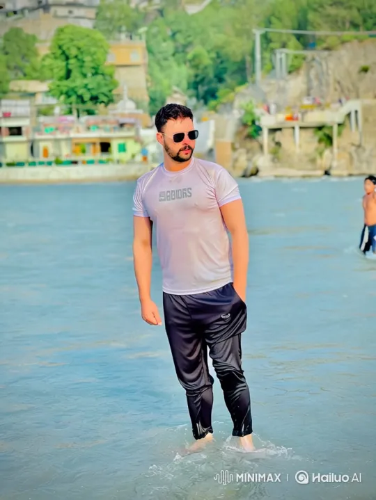 Young Man in River Evolves to Drive Porsche in City – AI Generated Video | Hailuo AI