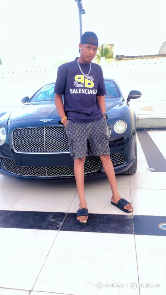 Young Man Enters Futuristic Electric Truck on Patio – AI Generated Video | Hailuo AI