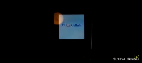 U.S. Cellular Logo Display on Dark Screen – AI Generated Video | Hailuo AI