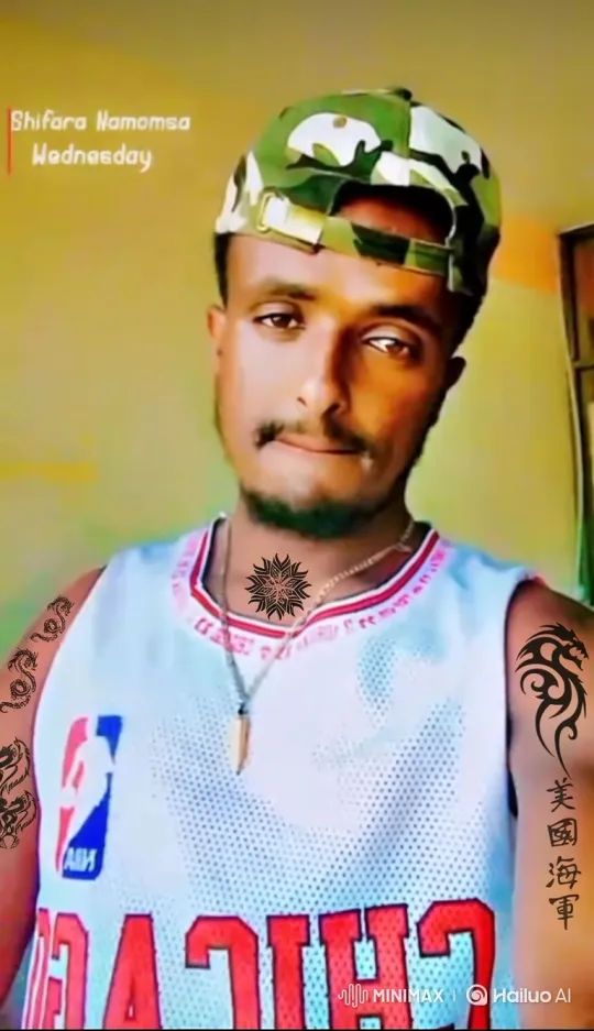 Young Man in Basketball Jersey Shows Confident Attitude – AI Generated Video | Hailuo AI