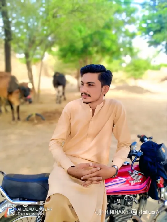 Young Man Meets Lamborghini Veneno in Rustic Village Setting – AI Generated Video | Hailuo AI