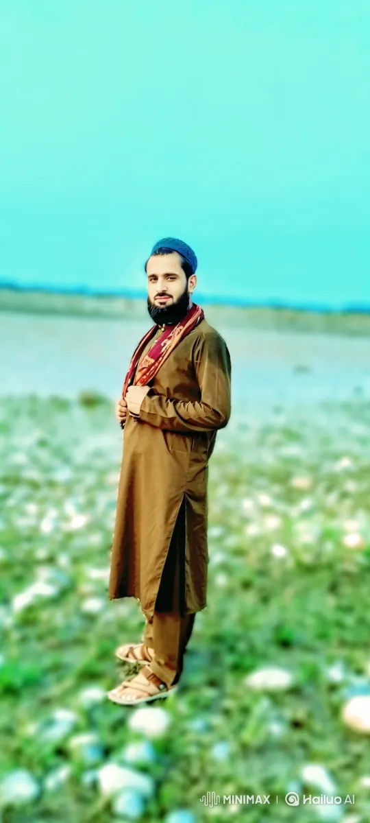 Portrait of a Man in a Serene Landscape – AI Generated Video | Hailuo AI