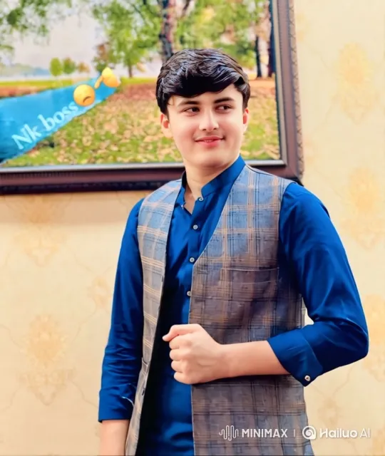 Young Man Transforms Smile in Gentle Pose – AI Generated Video | Hailuo AI