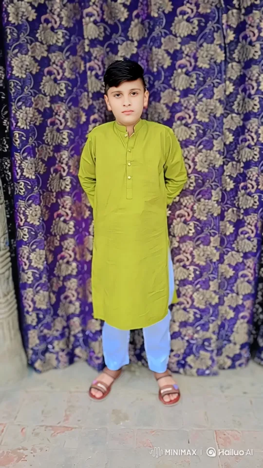 Young Man in Chartreuse Shirt and Light Blue Pants with Lamborghini Veneno – AI Generated Video | Hailuo AI