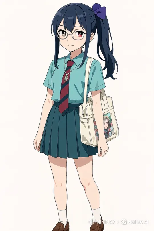 Young Woman in Professional Attire Greeting with a Smile – AI Generated Video | Hailuo AI