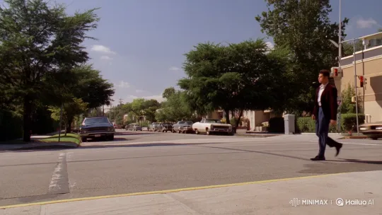 Vintage Sports Car Strikes Pedestrian on Street – AI Generated Video | Hailuo AI