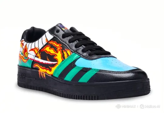 Modern Sneaker Design Showcased in Futuristic 3D Animation – AI Generated Video | Hailuo AI