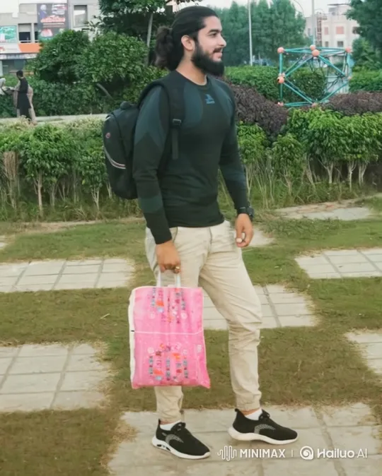 Young Man Enters Luxury SUV in Park – AI Generated Video | Hailuo AI