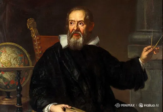 Classical Painting: Scholar Strikes Man with Book and Globe – AI Generated Video | Hailuo AI