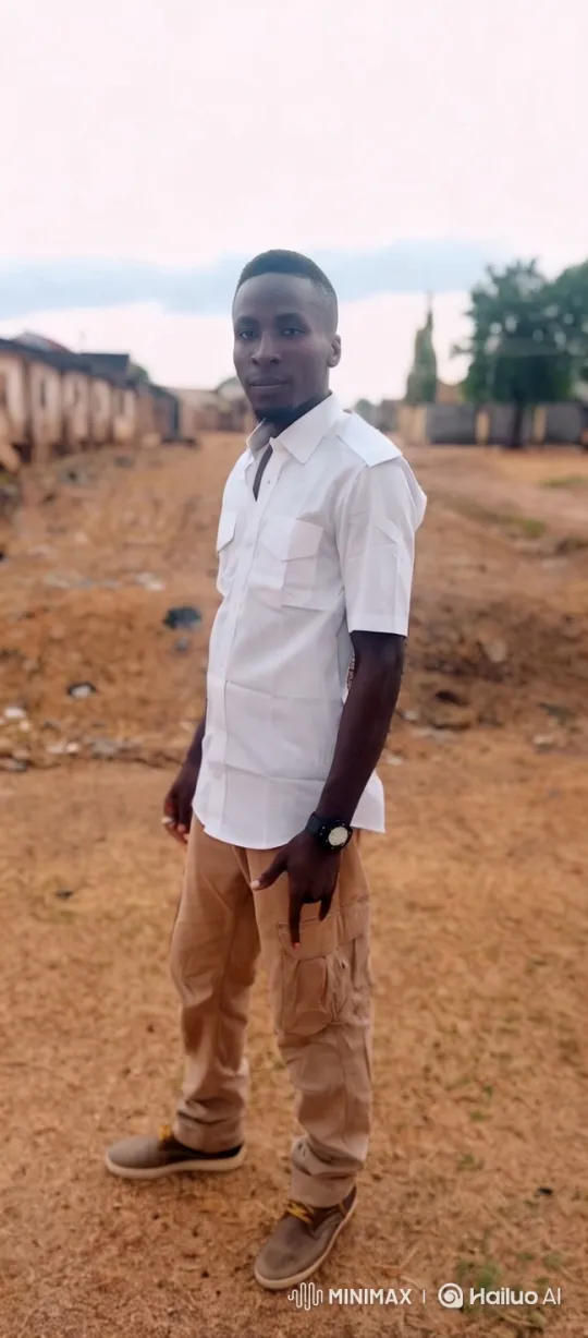 Young Man in Casual Elegance Amidst Rural Setting – AI Generated Video | Hailuo AI